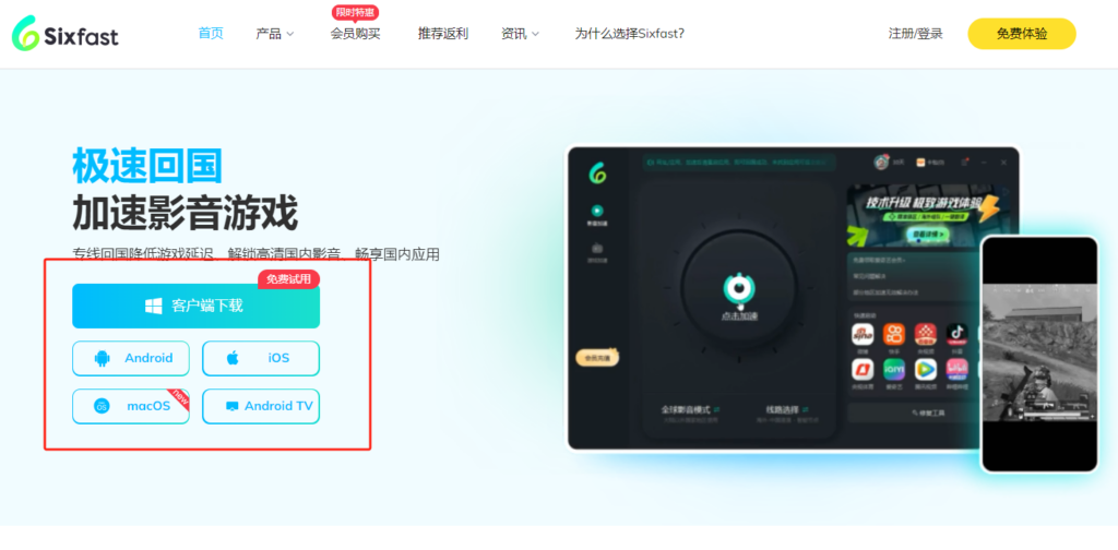 Sixfast回国加速器推荐码领取全攻略