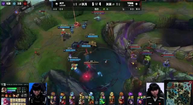 刷到KT对战TES的比赛回放时,我正卡在海外看剧的转圈圈里——那种延迟,就像孙悟空总慢半拍的大招