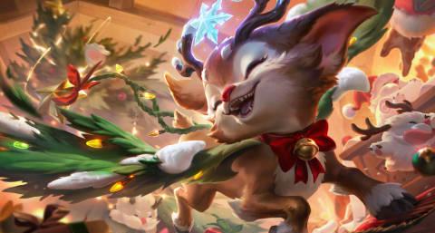 刷到英雄联盟冰雪节新皮肤时，我正卡在加载界面转圈圈——海外党看国服更新太难了