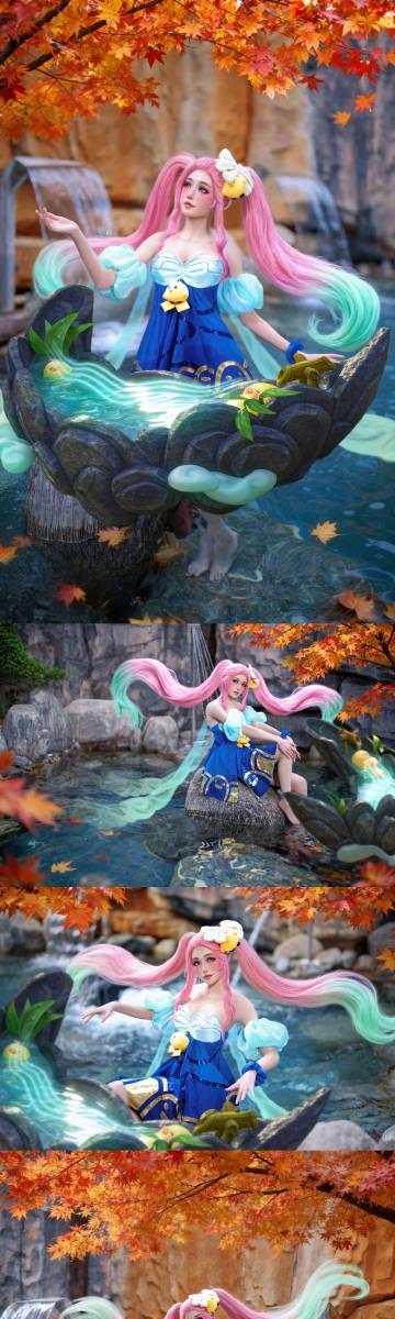 《莲华温泉娑娜惊艳亮相,海外玩LOL同人游戏延迟高怎么办?》