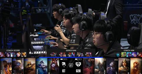 刷到KT逆袭GEN的比赛回放时,我正卡在海外看剧的转圈圈里——突然想起当年追S赛的疯狂