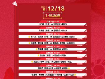 人在海外,如何破解“地区限制”看羽联总决赛?这份攻略请收好!